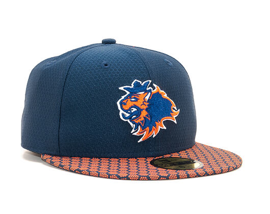 Kšiltovka Prague Lions 59FIFTY Honeycomb Navy