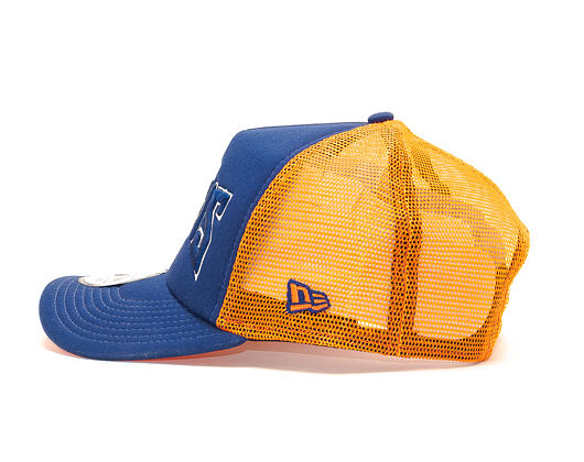 Kšiltovka Prague Lions A Frame Essential Trucker Navy/Orange Snapback
