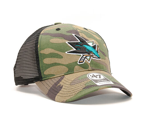 Kšiltovka 47 Brand San Jose Sharks Camo Branson MVP Snapback