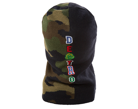 Kukla Sprayground Split Destroy Ski Mask Black/Camo