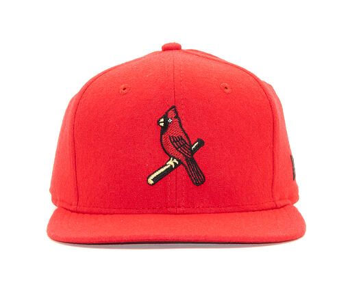 Kšiltovka New Era 9FIFTY St. Louis Cardinals Original Fit Cooperstown Scarlet Strapback