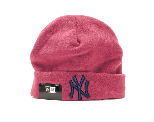 Kulich New Era New York Yankees Winter Utility Micro Fleece Cuff Cardinal/Navy