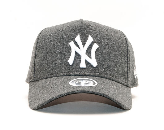 Dámská Kšiltovka New Era 9FORTY A-Frame New York Yankees Jersey Heather Black/White Snapback
