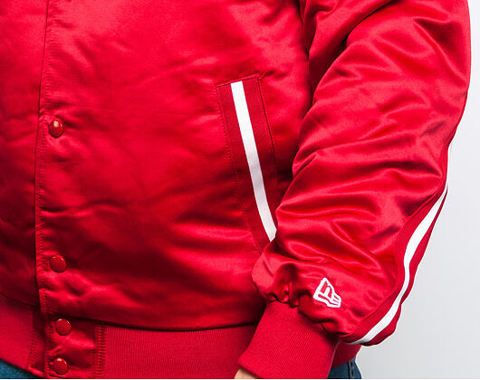Bunda New Era Cincinnati Reds 1990 Ws Winners Varsity Jacket Scarlet