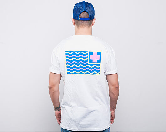 Triko Pink Dolphin Pocket P Tee White