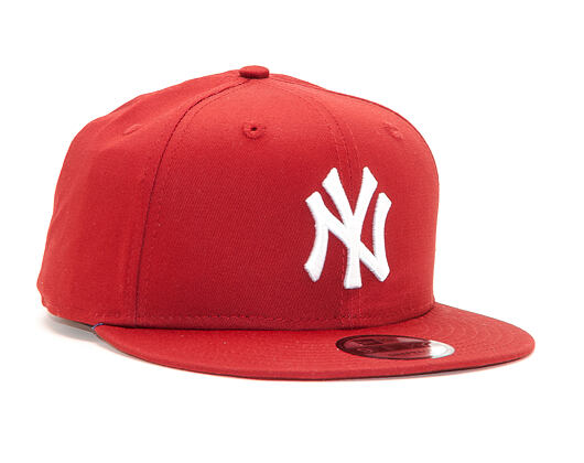 Kšiltovka New Era 9FIFTY New York Yankees Essential Red/White Snapback