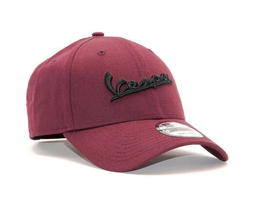 Kšiltovka New Era 9FORTY Vespa Piaggio Essential Maroon Strapback