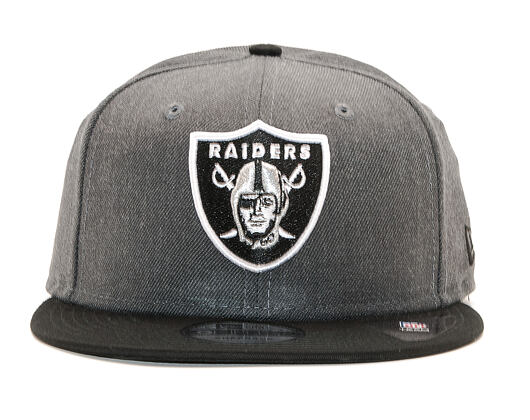 Kšiltovka New Era 9FIFTY Oakland Raiders Grey Heather/OTC Snapback