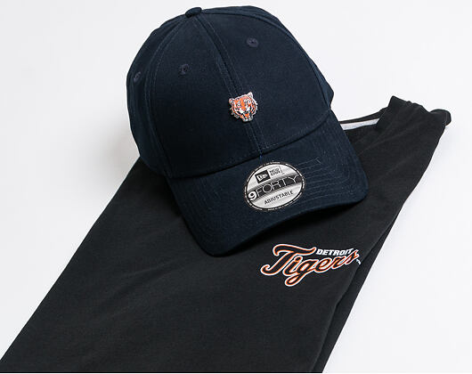 Kšiltovka New Era 9FORTY Detroit Tigers Pin Badge Navy Strapback