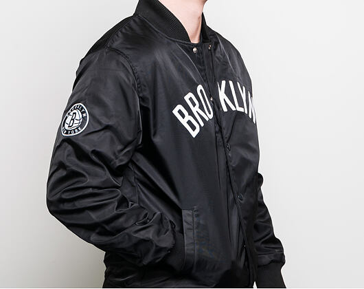 Bunda New Era Brooklyn Nets Team Wordmark Jacket Black