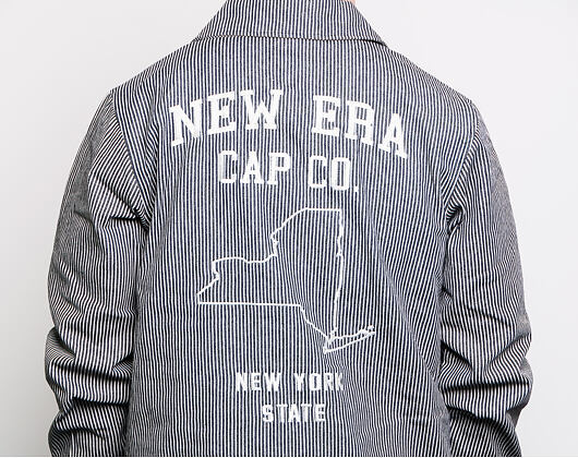 Bunda New Era Hickory Coaches Jacket Navy/White