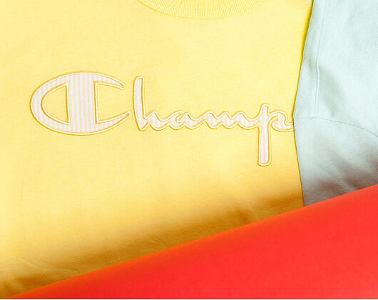 Triko Champion Crewneck T-Shirt Green 213081 GS048 HDE