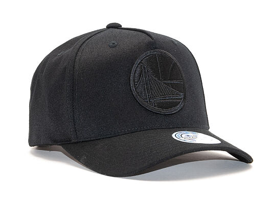 Kšiltovka Mitchell & Ness Golden State Warriors 217 Curved Black Snapback