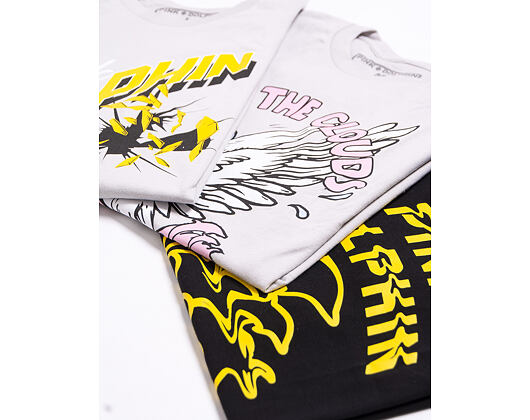 Triko Pink Dolphin Up In The Clouds Grey PS11911UCGY