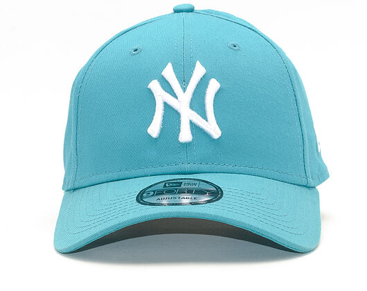 Kšiltovka New Era 9FORTY New York Yankees Essential Sky Blue/White