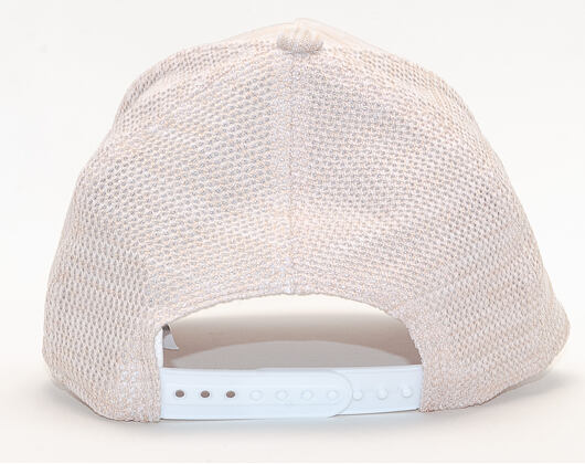 Dámská Kšiltovka New Era 9FORTY A-Frame Trucker Los Angeles Dodgers Engineered Fit White/Satin/Peach