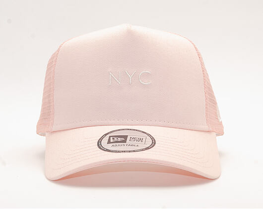 Kšiltovka New Era 9FORTY A-Frame Trucker NYC Seasonal Pink