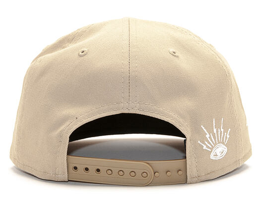 Kšiltovka New Era 9FIFTY Script Camel/White