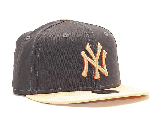 Dětská Kšiltovka New Era 9FIFTY New York Yankees Essential Grey Heather/Peach Child
