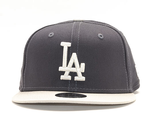 Dětská Kšiltovka New Era 9FIFTY Los Angeles Dodgers Essential Grey Heather/White Child
