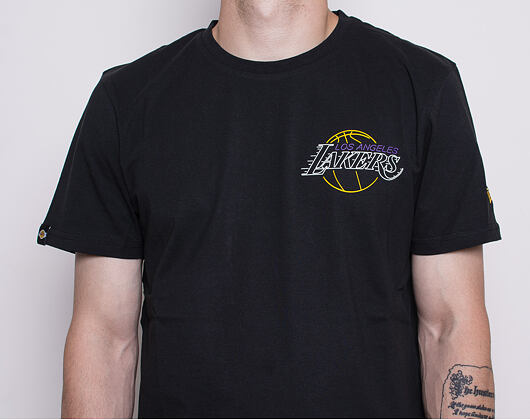 Triko New Era Los Angeles Lakers Neon Lights Black