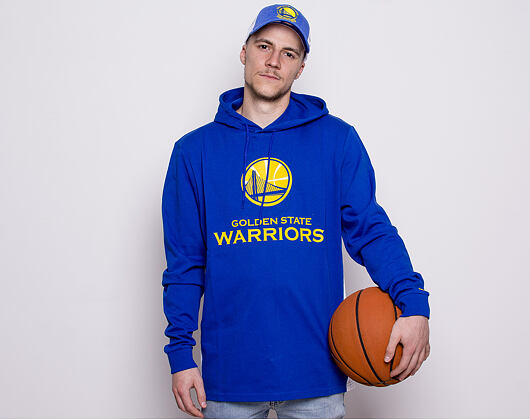 Mikina New Era Golden State Warriors Contrast Panel Blue
