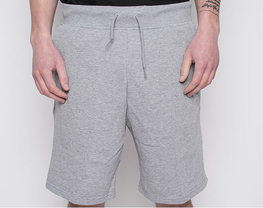 Kraťasy New Era Essential Shorts Light Gray Heather