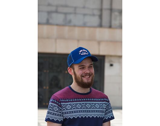 Kšiltovka New Era 9FORTY A-Frame Trucker Long Beach Indigo Dark Blue/Pink