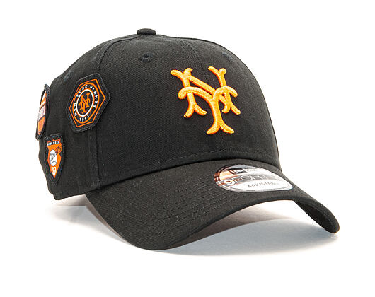 Kšiltovka New Era 9FORTY New York Giants Cooperstown Patched Black