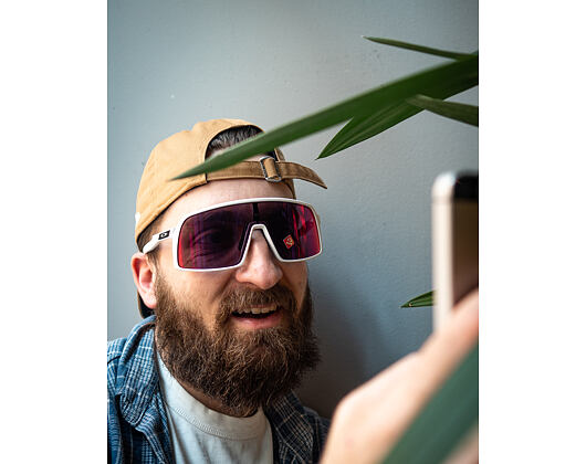 Sluneční brýle Oakley Sutro Matte White / Prizm Road
