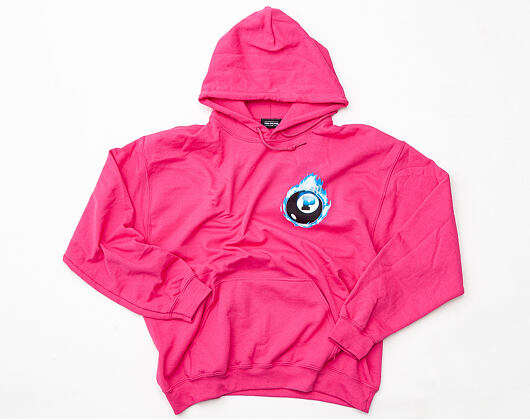 Mikina Pink Dolphin 8Ball Flame Pink