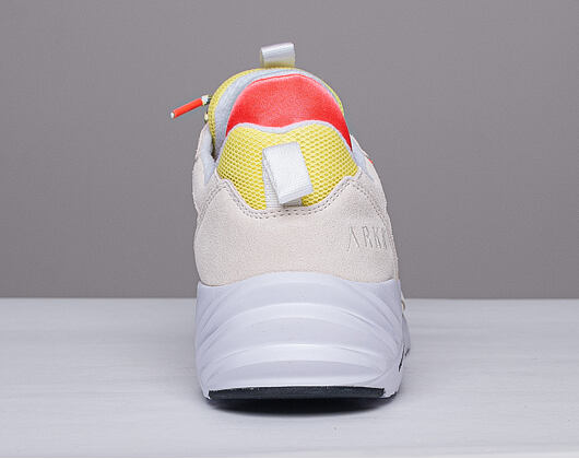 Dámské Boty ARKK Kanetyk Suede W13 Off White/Neon Lime EL3802-1137-W