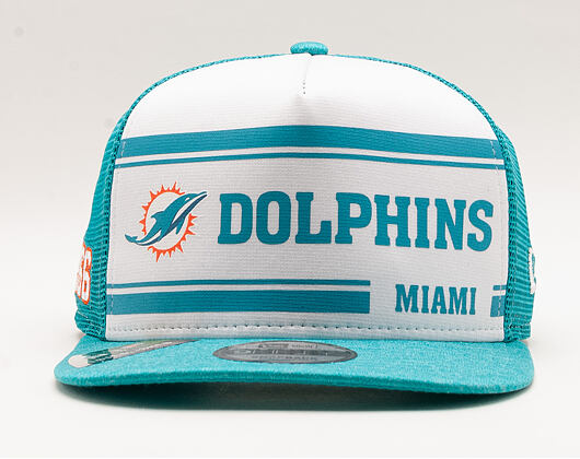 Kšiltovka New Era 9FIFTY NFL Miami Dolphins ONF19 Sideline 1970 OTC