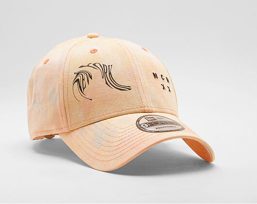 Kšiltovka New Era 9FORTY Hard Bootleg Orange Tie Dye Strapback