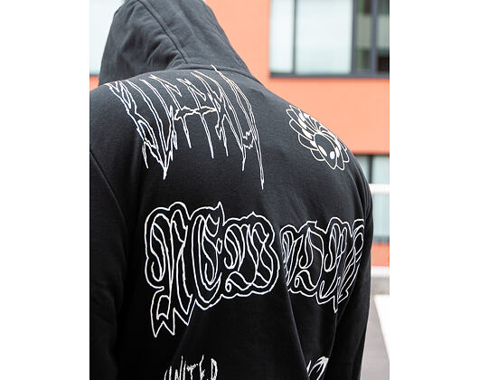 Mikina New Era Graphic Bootleg Hoody Black