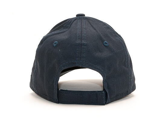Dětská Kšiltovka New Era 9FORTY Script Youth Navy / White Strapback