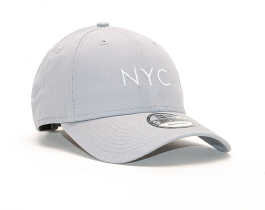 Kšiltovka New Era 9FORTY NYC Seasonal Grey / Optic White Strapback