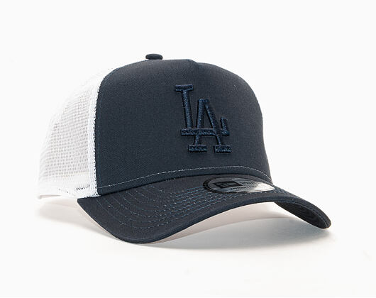 Kšiltovka New Era 9FORTY Trucker The League Essential Los Angeles Dodgers Navy / BSK Snapback