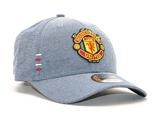 Kšiltovka New Era 9FORTY Chambray Manchester United FC ROY Strapback