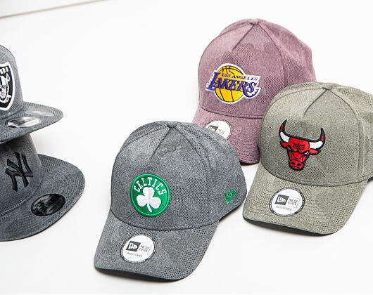 Kšiltovka New Era 9FORTY A-Frame Engineered Plus Chicago Bulls New Olive / Team Color Strapback