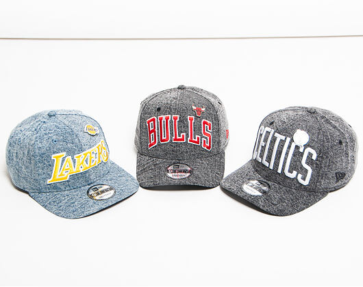 Kšiltovka New Era 9FIFTY Denim Chicago Bulls Black / Team Color Snapback