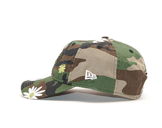 Kšiltovka New Era 9FORTY Military Flower Woodland Camo Strapback