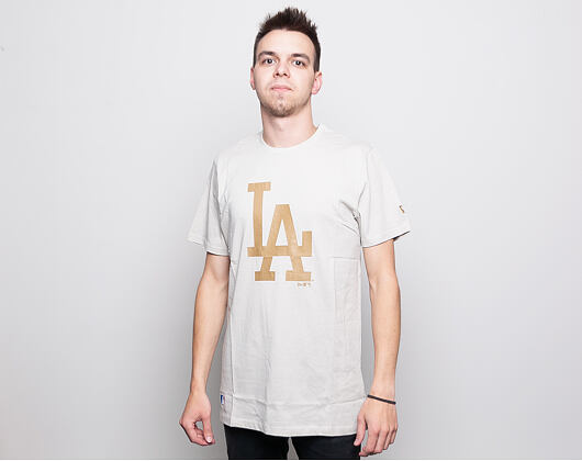 Triko New Era Seasonal Team Logo Los Angeles Dodgers Stone