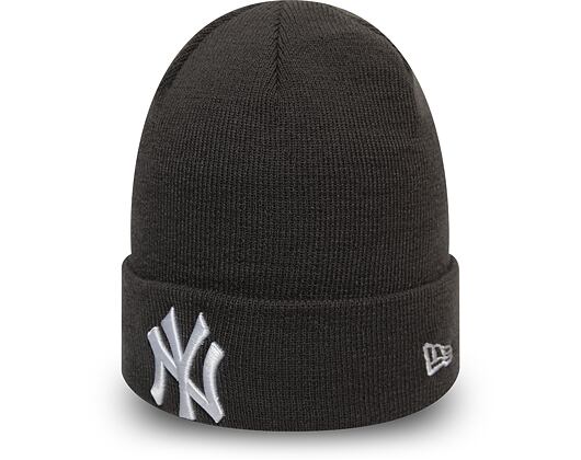 Kulich New Era New York Yankees League Essential Cuff Knit Grey Heather