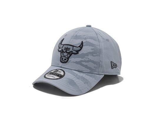 Dětská Kšiltovka New Era 9FORTY Chicago Bulls Winter Camo Dolphin Gray Youth