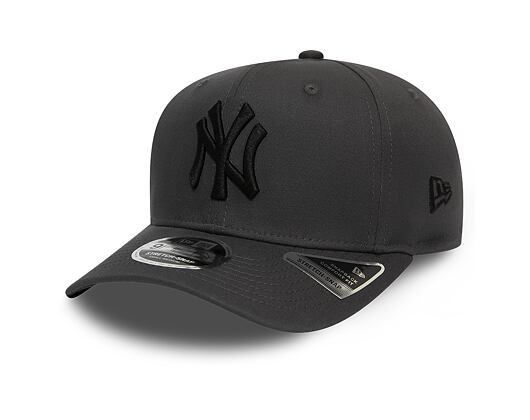 Kšiltovka New Era 9FIFTY New York Yankees Stretch Snap Tonal Grey Heather/Black