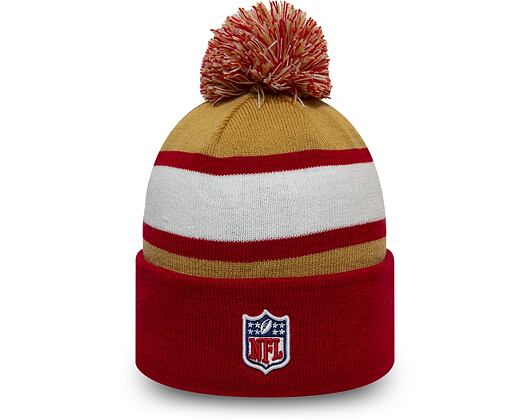 Kulich New Era San Francisco 49ers Striped Cuff Knit OTC