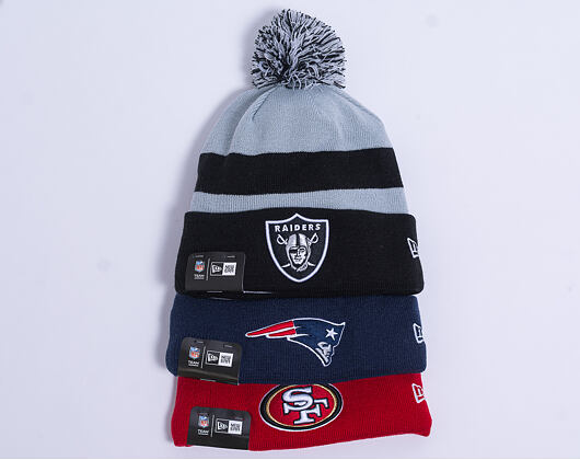 Kulich New Era New England Patriots Striped Cuff Knit OTC