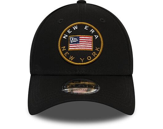 Kšiltovka New Era 9FORTY Flagged Black