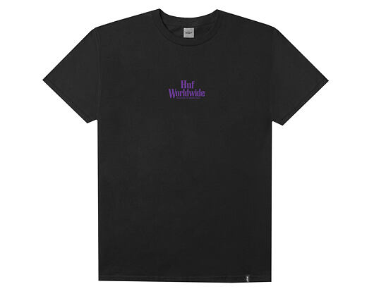 Triko HUF Fast Burn Tee Black